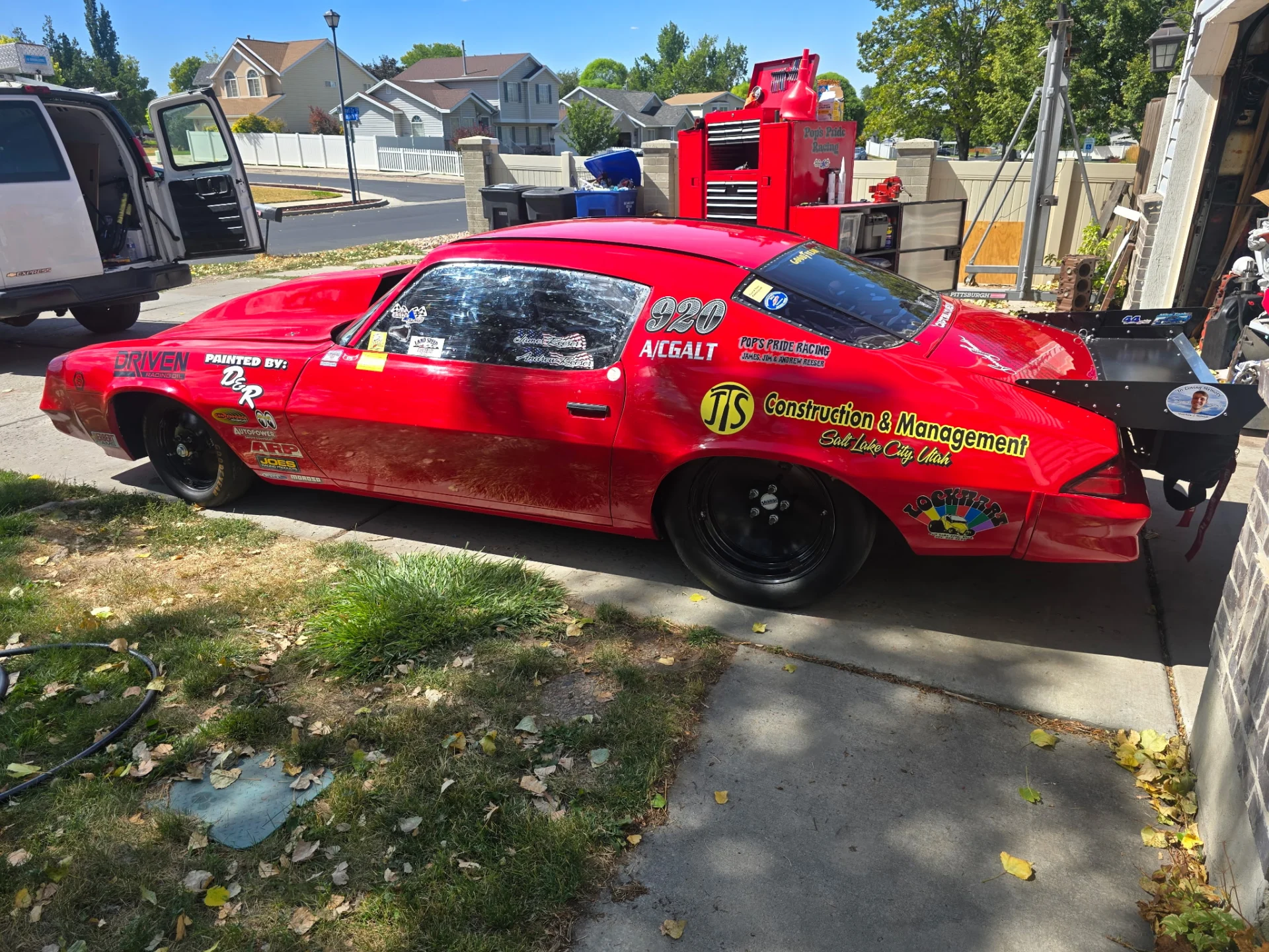 West Jordan Firebird Windshield Replaced On-Site