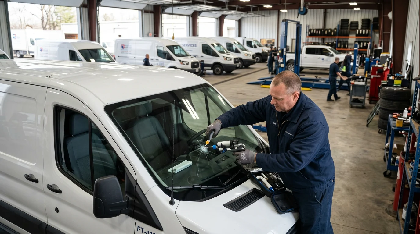 Fleet Windshields: Seamless Repair for Your Business