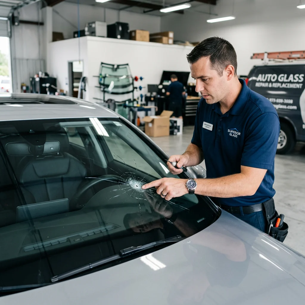When Does a Rock Chip Become a Windshield Replacement?